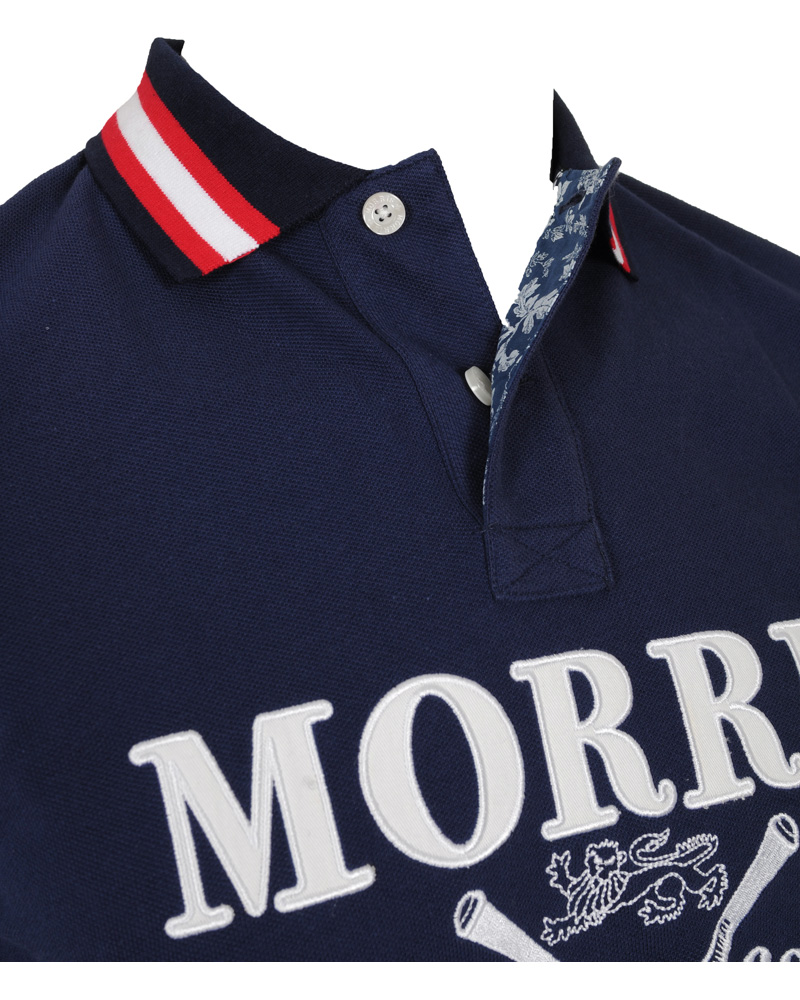 Homme | Polos | Morris | Guildford Piqué Navy