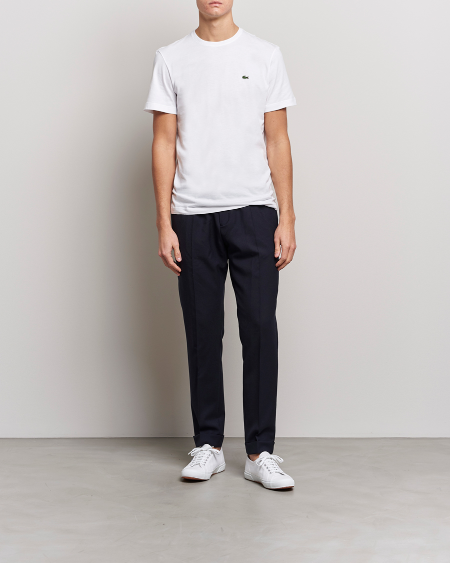 Homme | T-shirts | Lacoste | Crew Neck T-Shirt White