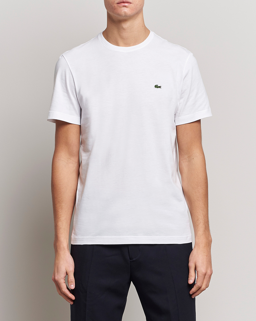 Homme | T-shirts | Lacoste | Crew Neck T-Shirt White