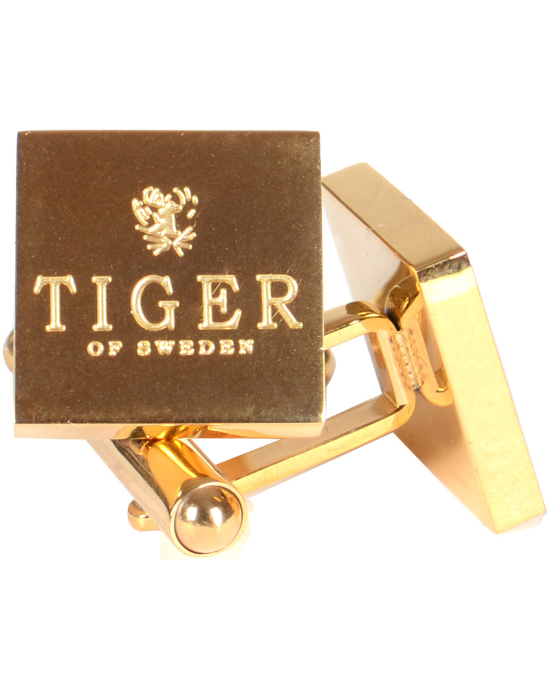 Homme | Tiger of Sweden Francesco Cuff Link Gold | Tiger of Sweden | Francesco Cuff Link Gold