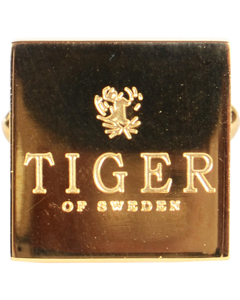 Homme | Tiger of Sweden Francesco Cuff Link Gold | Tiger of Sweden | Francesco Cuff Link Gold