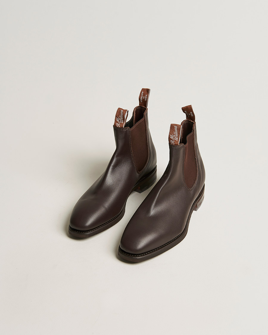 Homme | Chaussures Faites Main | R.M.Williams | Blaxland G Boot Yearling Chestnut