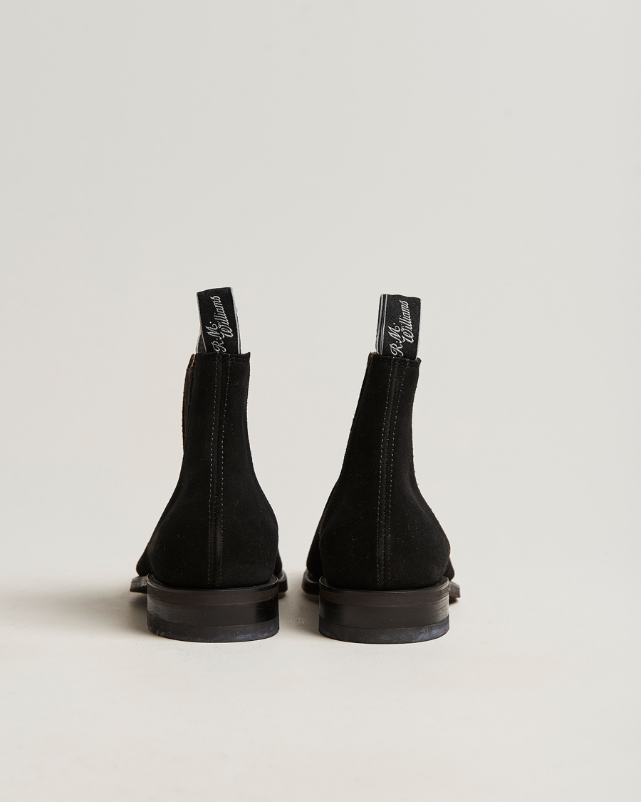 Homme | R.M.Williams Blaxland G Boot Suede Black | R.M.Williams | Blaxland G Boot Suede Black