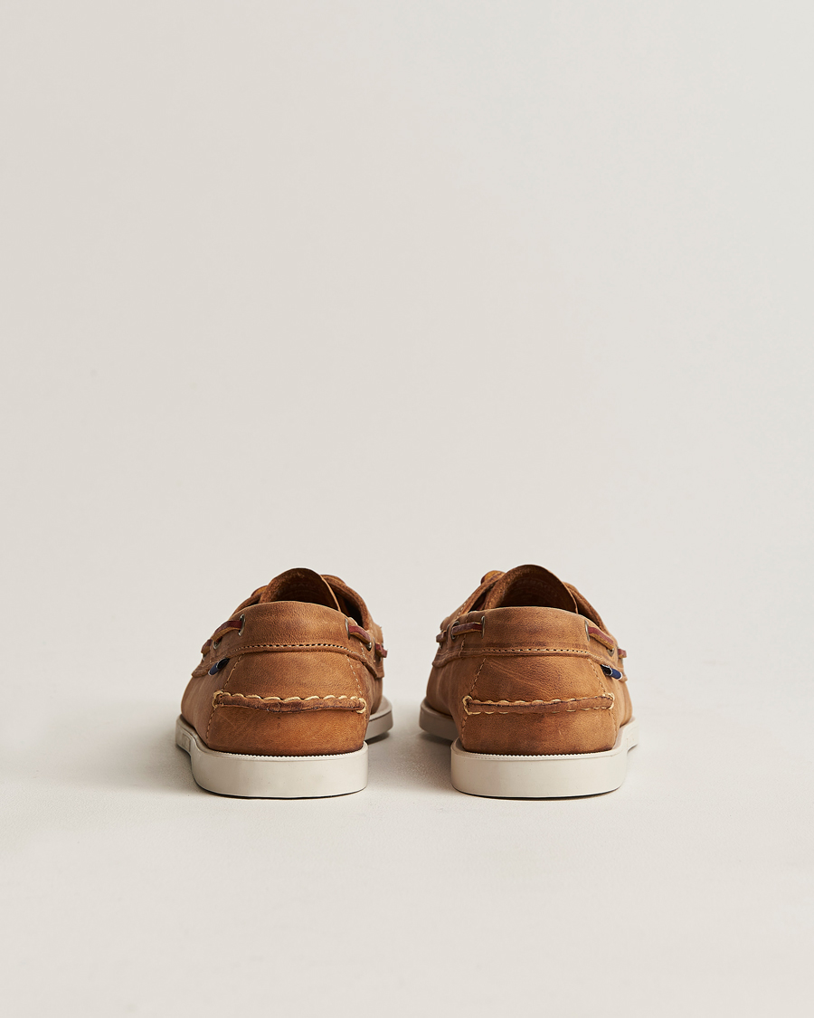 Homme | Chaussures Bateau | Sebago | Docksides Nubuck Boat Shoe Brown