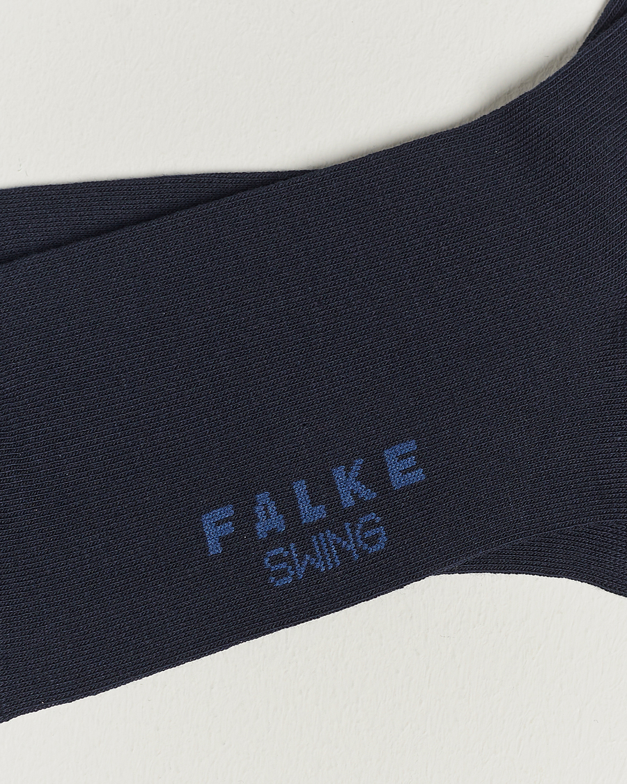 Homme | Chaussettes Quotidiennes | Falke | Swing 2-Pack Socks Navy