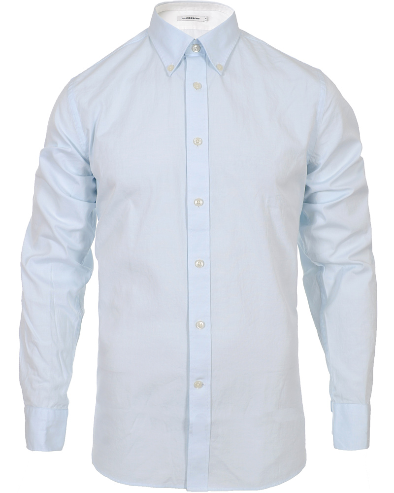 Homme | Chemises | J.Lindeberg | Bobby 2.0 Super Oxford Shirt Light Blue
