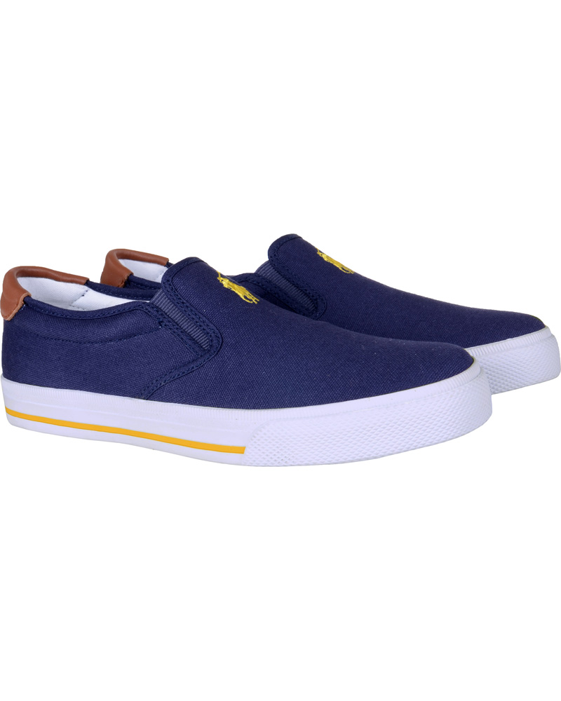 Homme | Polo Ralph Lauren Vaughn Slip On Sneaker Navy | Polo Ralph Lauren | Vaughn Slip On Sneaker Navy