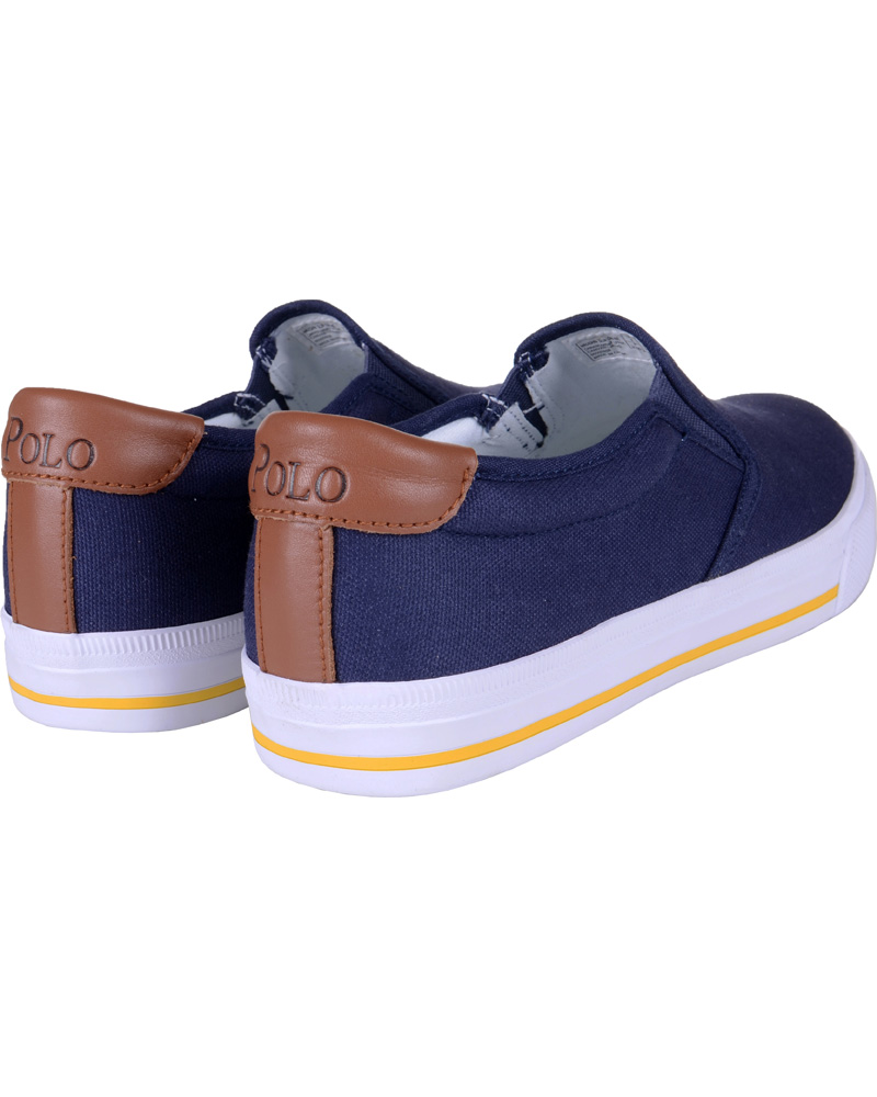 Homme | Polo Ralph Lauren Vaughn Slip On Sneaker Navy | Polo Ralph Lauren | Vaughn Slip On Sneaker Navy