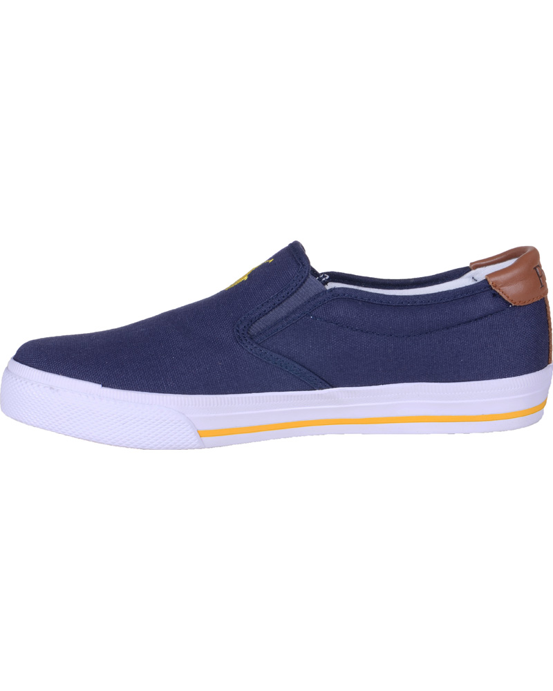 Homme | Polo Ralph Lauren Vaughn Slip On Sneaker Navy | Polo Ralph Lauren | Vaughn Slip On Sneaker Navy