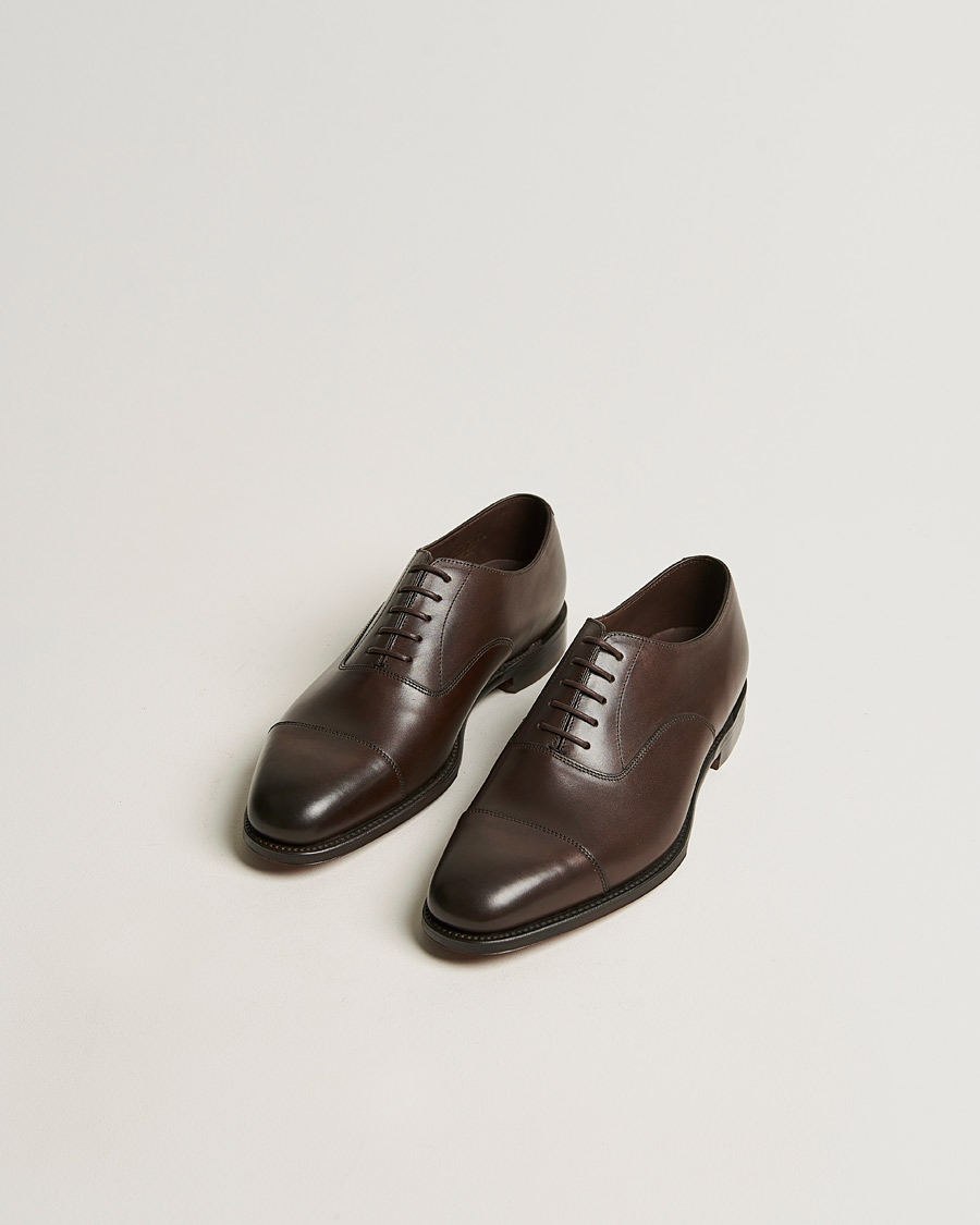 Homme | Chaussures Oxford | Loake 1880 | Aldwych Oxford Dark Brown Calf