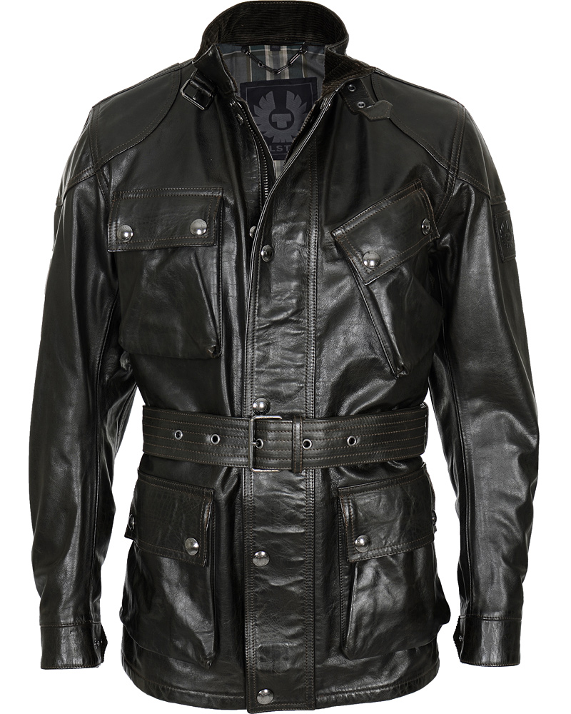 Homme | Manteaux Et Vestes | Belstaff | Panther 4 Pocket Belted Leather Jacket Black