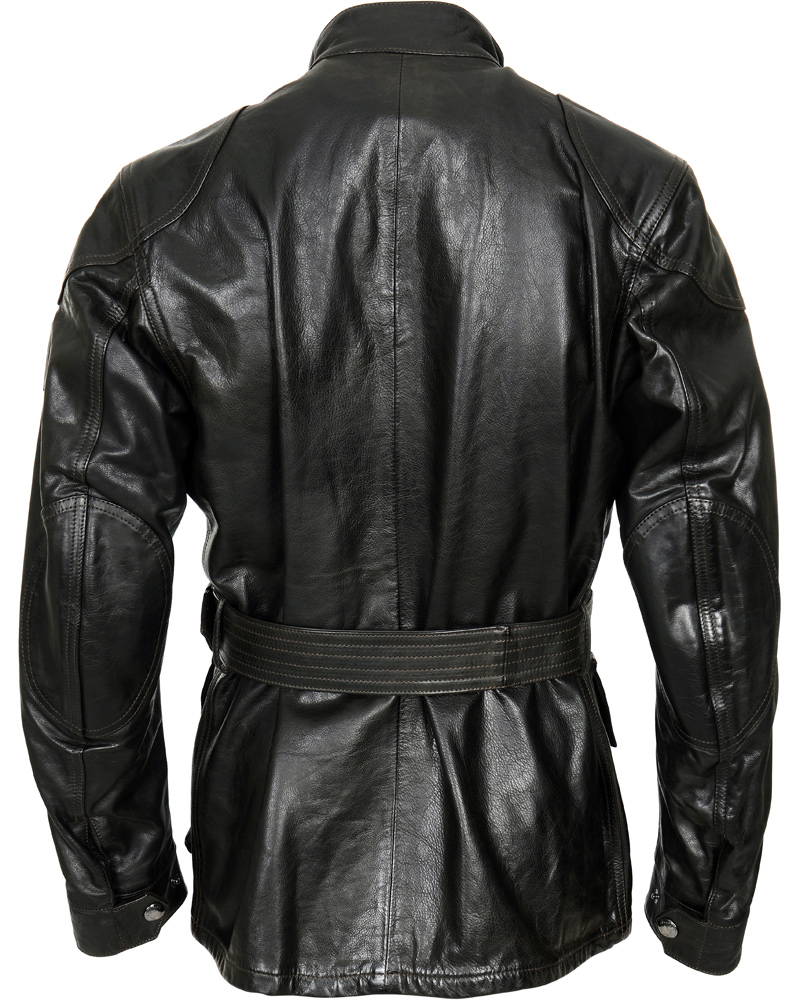 Homme | Manteaux Et Vestes | Belstaff | Panther 4 Pocket Belted Leather Jacket Black
