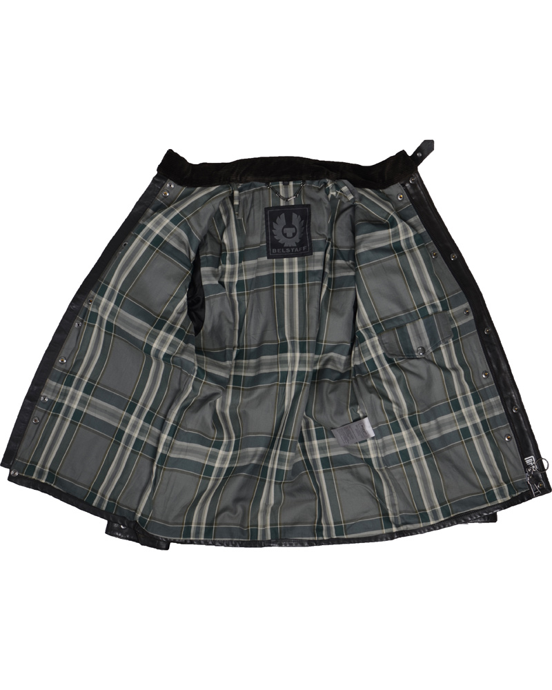 Homme | Manteaux Et Vestes | Belstaff | Panther 4 Pocket Belted Leather Jacket Black