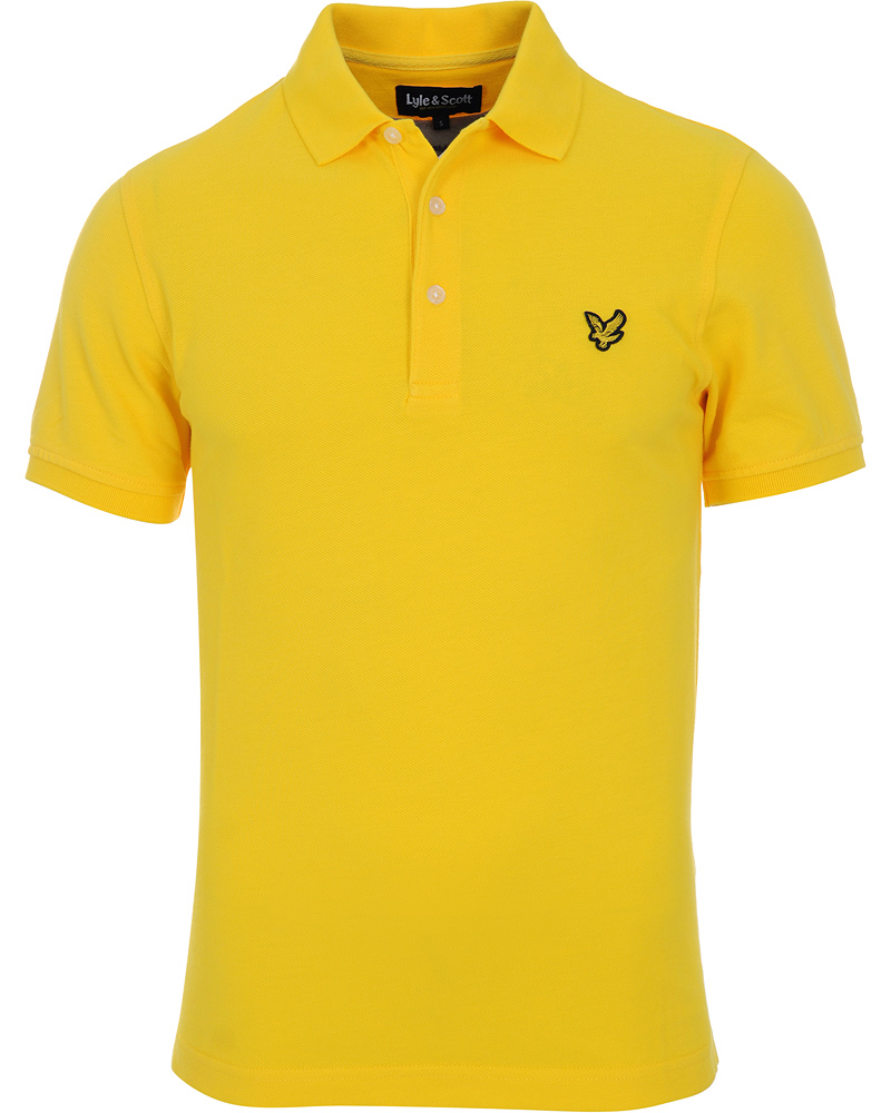 Homme | Polos | Lyle & Scott | Short Sleeve Polo Vintage Yellow