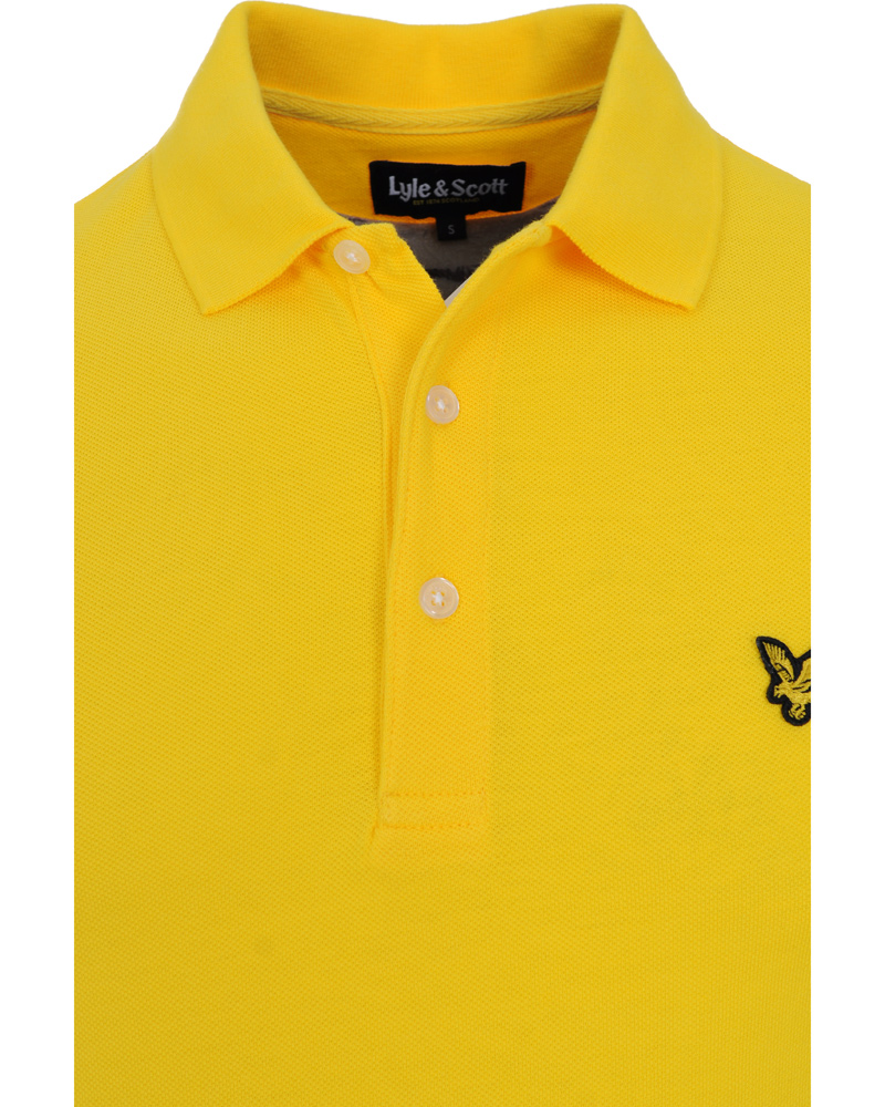 Homme | Polos | Lyle & Scott | Short Sleeve Polo Vintage Yellow