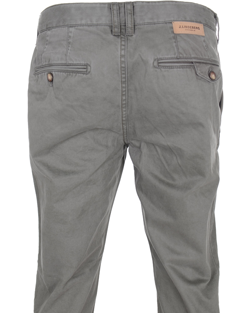 Homme | Pantalons | J.Lindeberg | Chaze Season Cotton Chinos Mud Green