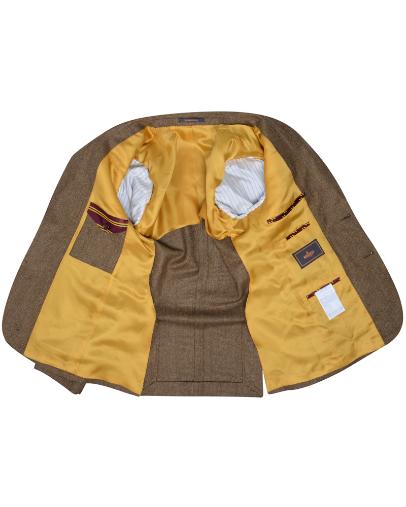 Homme | Blazers | Morris | Marlow Birds Eye Blazer Brown