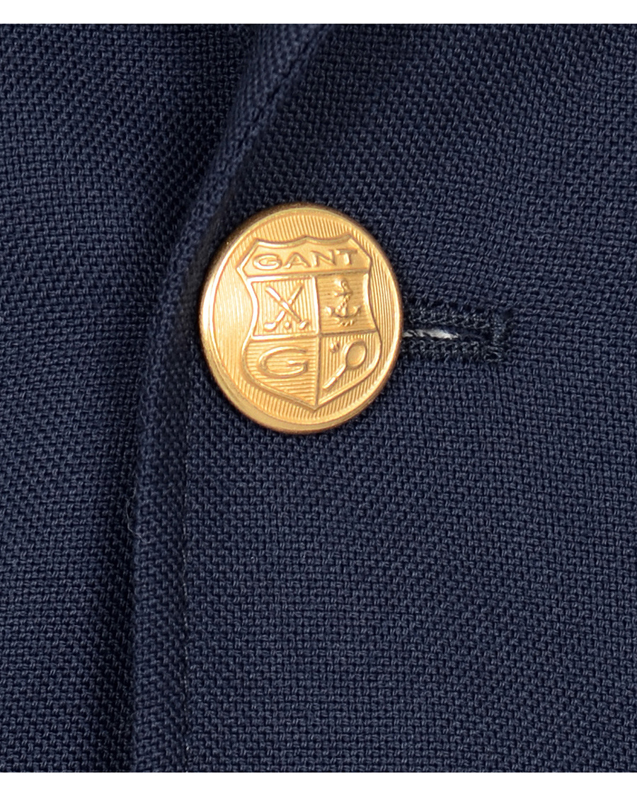 Homme | Blazers | GANT Rugger | The Hopsack Jacket Navy