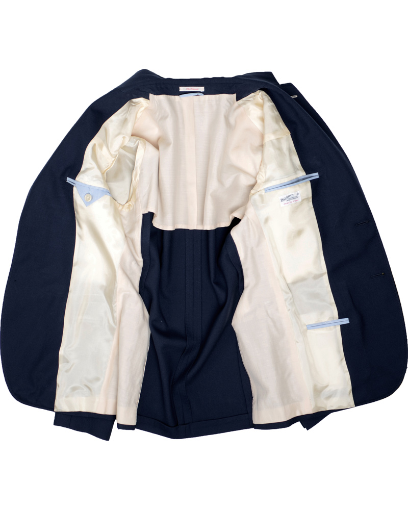 Homme | Blazers | GANT Rugger | The Hopsack Jacket Navy