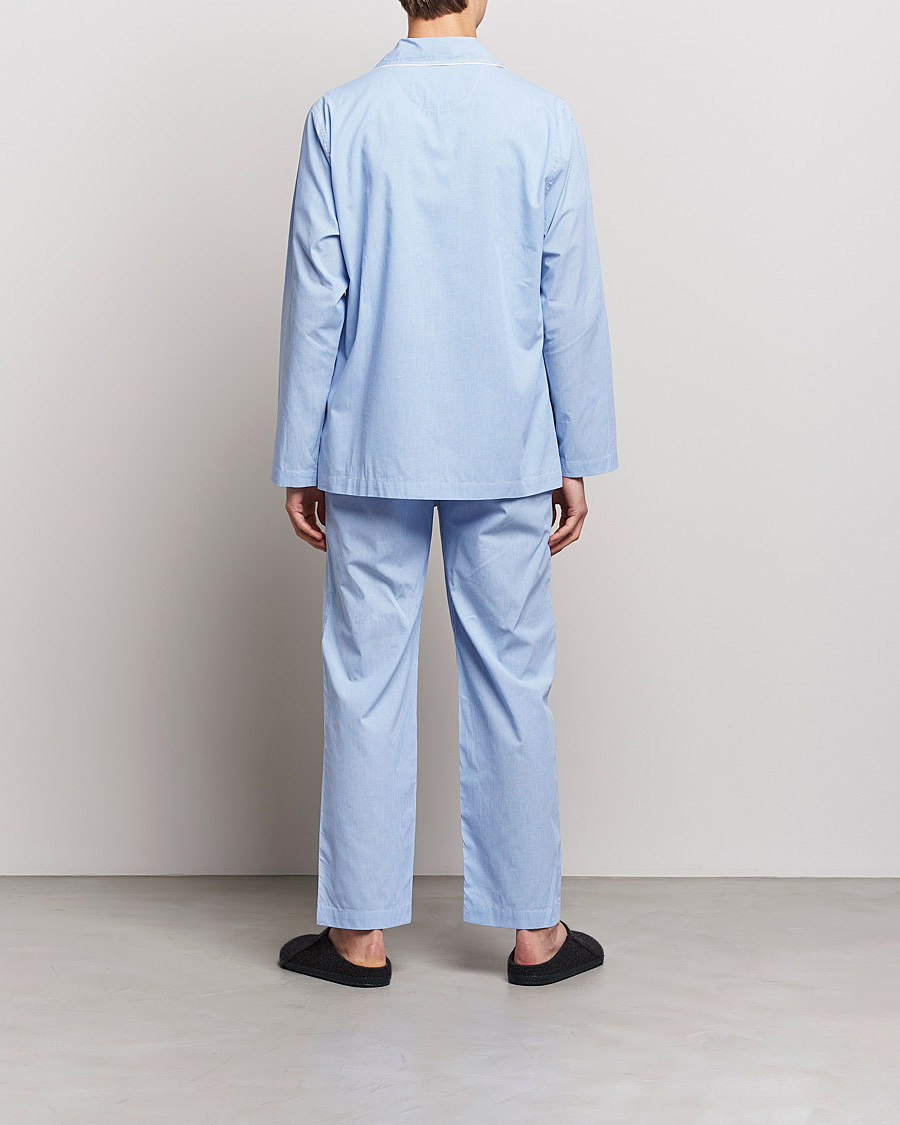 Homme | Peignoirs Et Pyjamas | Polo Ralph Lauren | Pyjama Set Mini Gingham Blue