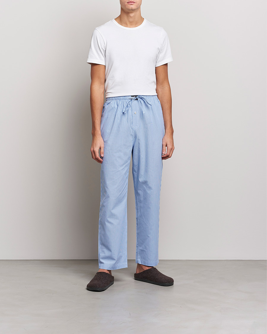 Homme | Peignoirs Et Pyjamas | Polo Ralph Lauren | Pyjama Pant Mini Gingham Blue