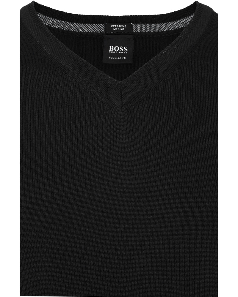 Homme | Pulls Et Tricots | BOSS BLACK | BOSS Batisse-B Pullover Black