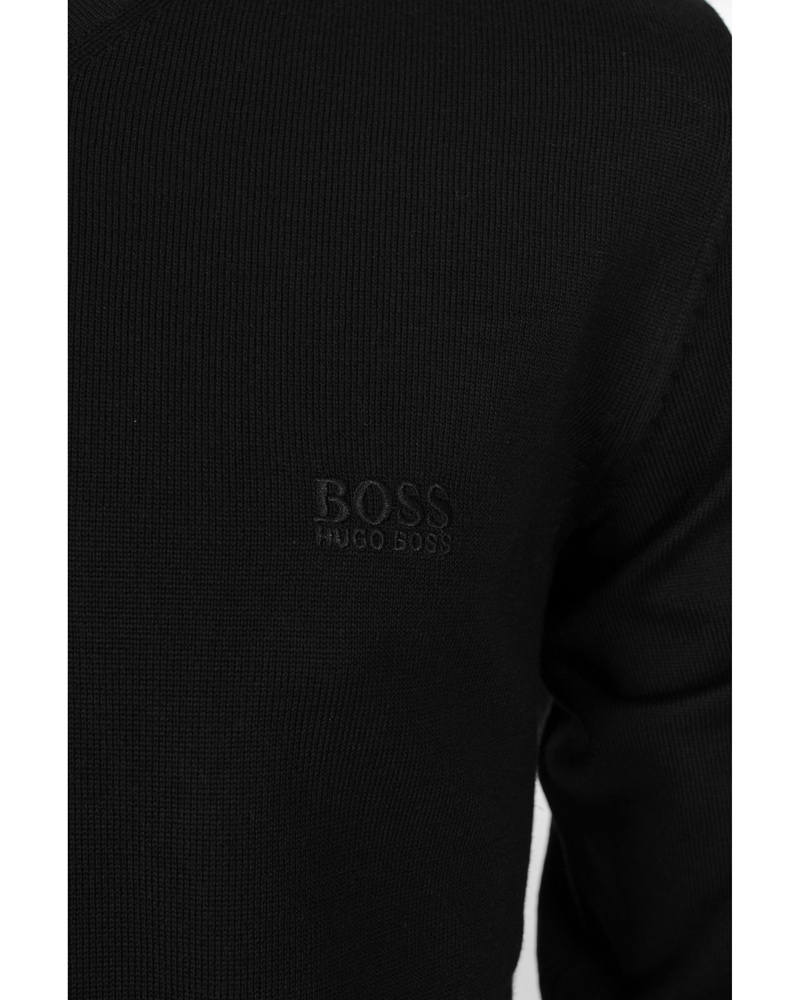 Homme | Pulls Et Tricots | BOSS BLACK | BOSS Batisse-B Pullover Black