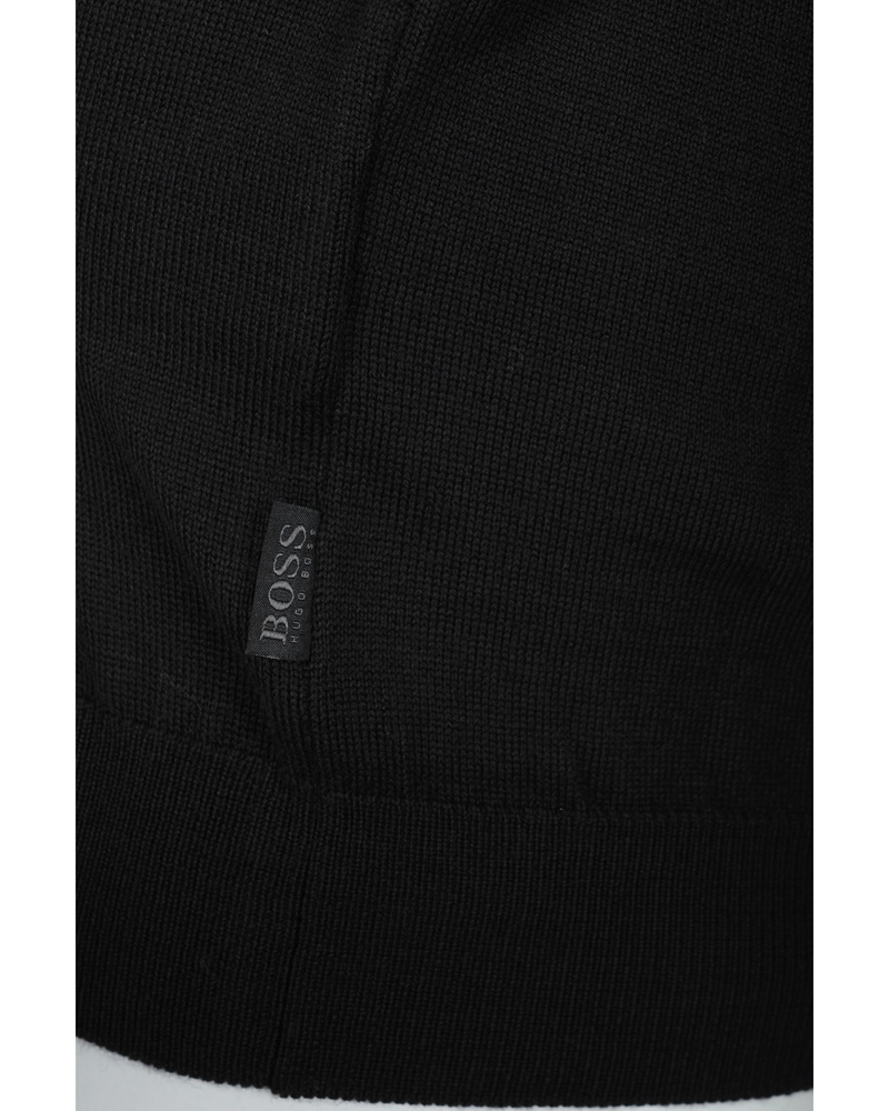 Homme | Pulls Et Tricots | BOSS BLACK | BOSS Batisse-B Pullover Black