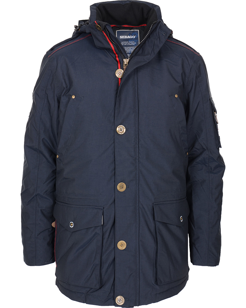 Homme | Manteaux Et Vestes | Sebago | Saybrook Parka Navy