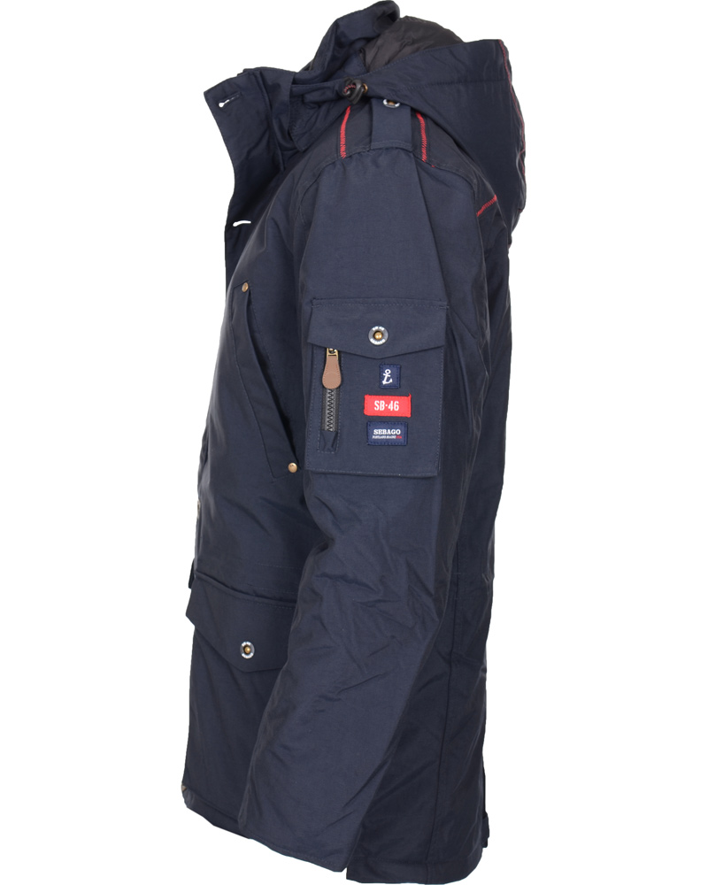 Homme | Manteaux Et Vestes | Sebago | Saybrook Parka Navy
