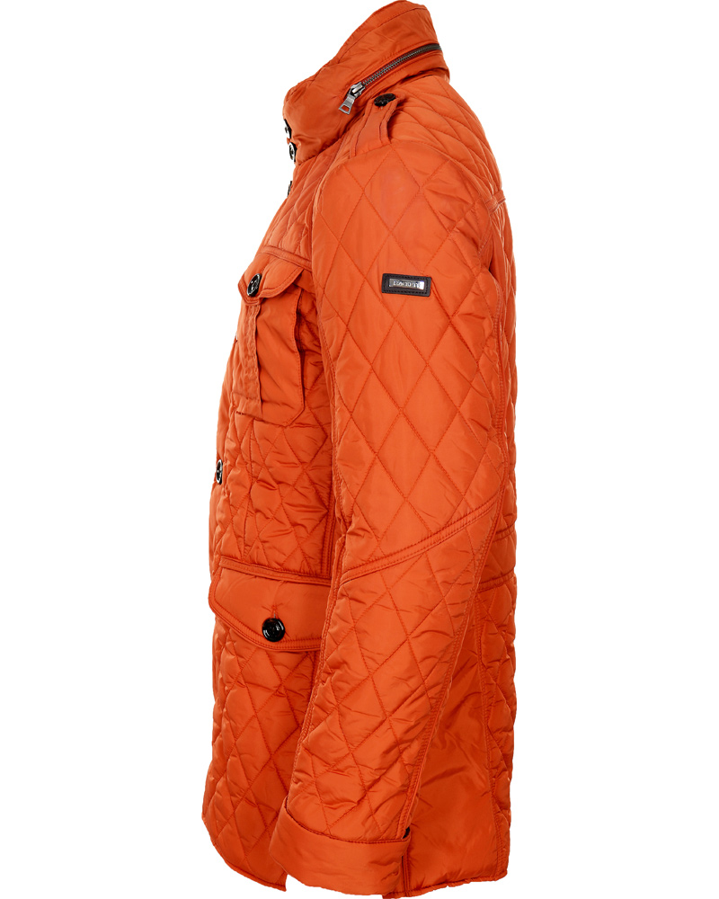 Homme | Manteaux Et Vestes | Hackett | Holborn Quilted Jacket Rust