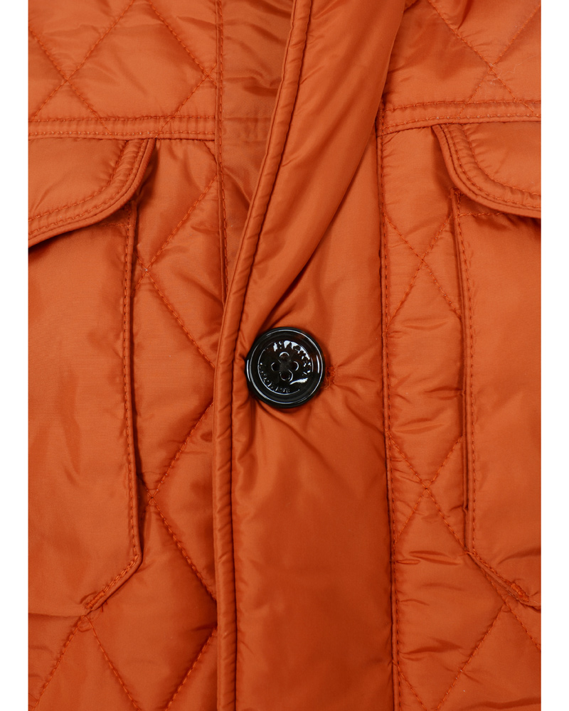 Homme | Manteaux Et Vestes | Hackett | Holborn Quilted Jacket Rust