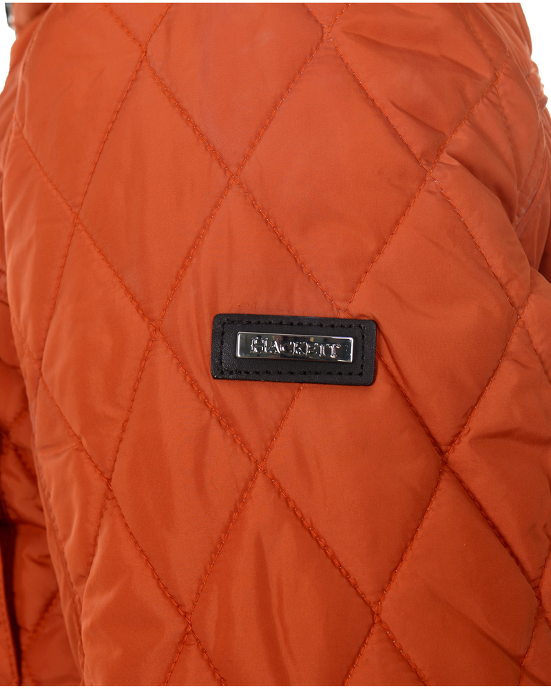 Homme | Manteaux Et Vestes | Hackett | Holborn Quilted Jacket Rust
