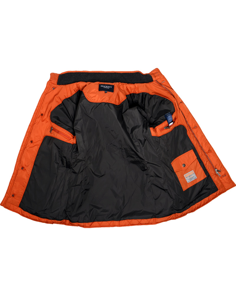 Homme | Manteaux Et Vestes | Hackett | Holborn Quilted Jacket Rust