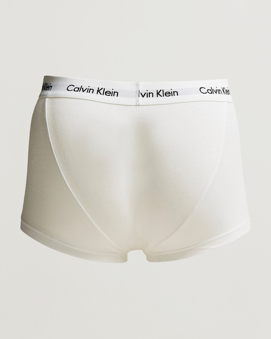 Men |  | Calvin Klein | Cotton Stretch Low Rise Trunk 3-pack Red/Blue/White