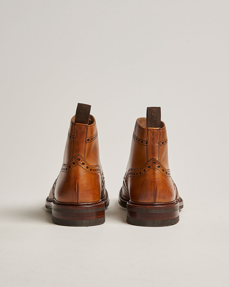 Homme | Bottes | Loake 1880 | Bedale Boot Tan Burnished Calf