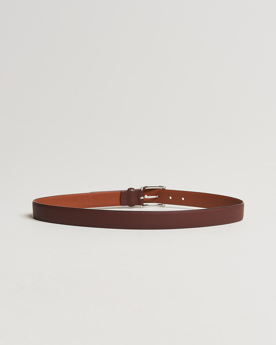 Homme |  | Polo Ralph Lauren | Cowhide Belt 3 cm Brown
