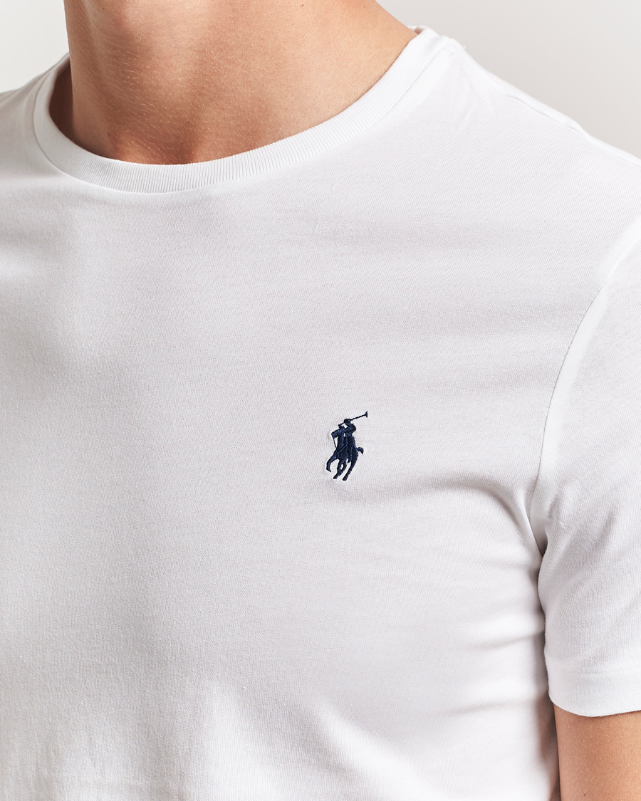 Homme | T-shirts | Polo Ralph Lauren | Custom Slim Fit Tee White