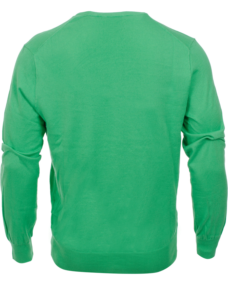 Homme | Pulls Et Tricots | Polo Ralph Lauren | Slim Fit Pima Cotton Crew Neck Pullover Tiller Green