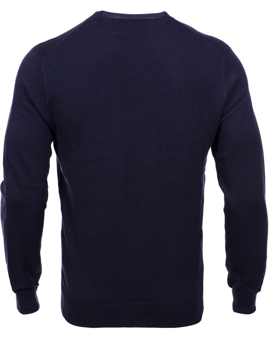 Homme | Pulls Et Tricots | Polo Ralph Lauren | Slim Fit Pima Cotton Crew Neck Pullover Hunter Navy