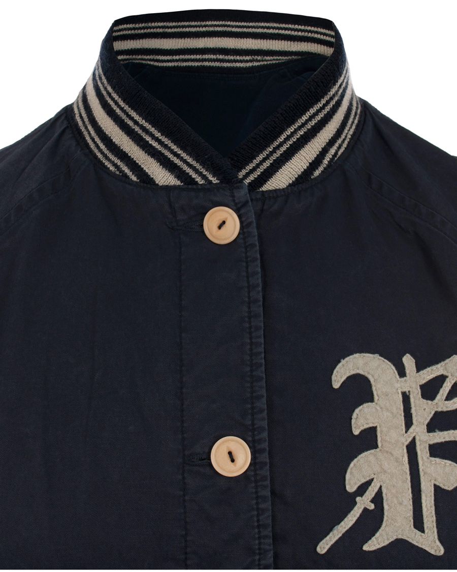 Homme | Manteaux Et Vestes | Polo Ralph Lauren | Reversible Satin Varsity Jacket Navy