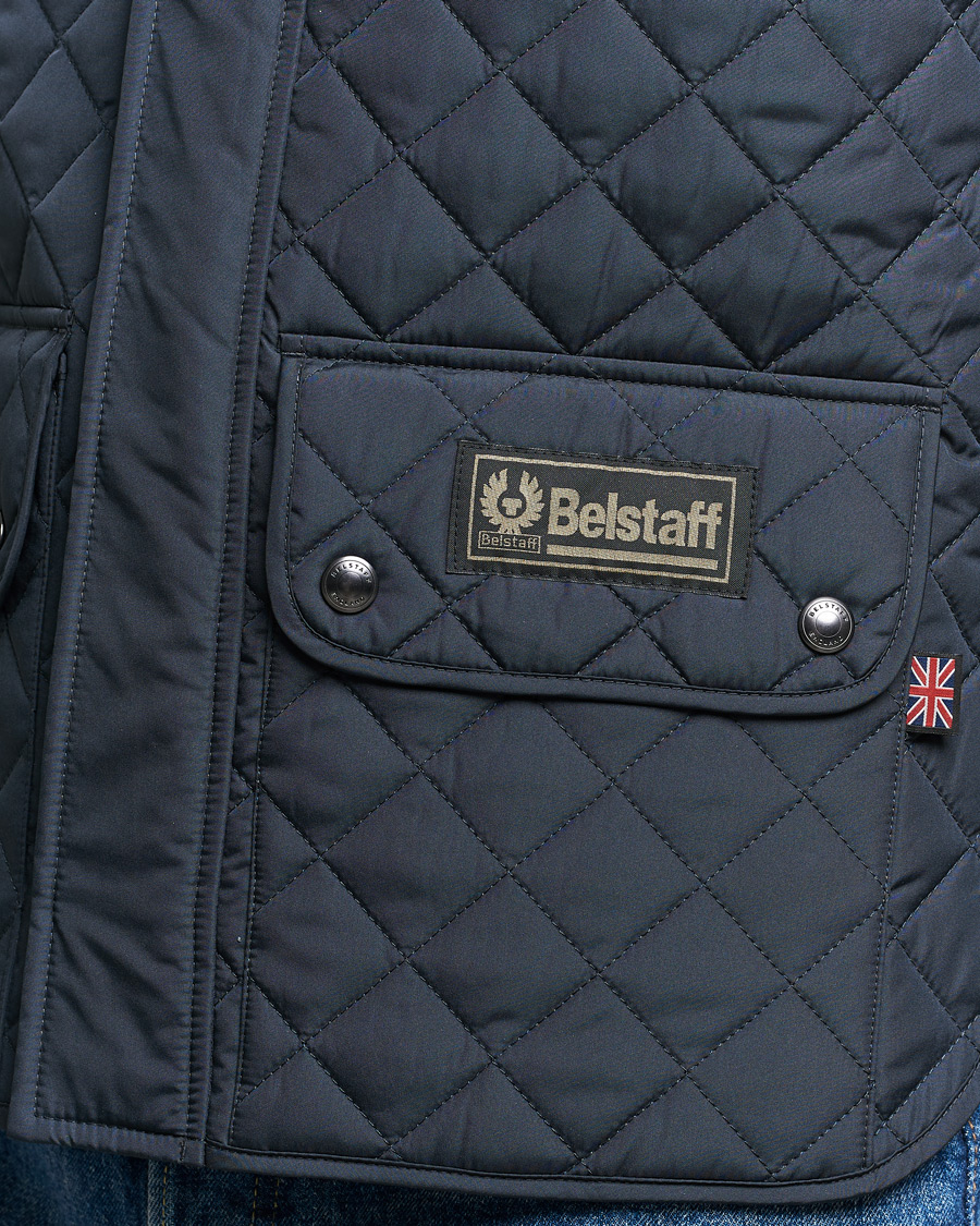Homme | Manteaux Et Vestes | Belstaff | Waistcoat Quilted Navy