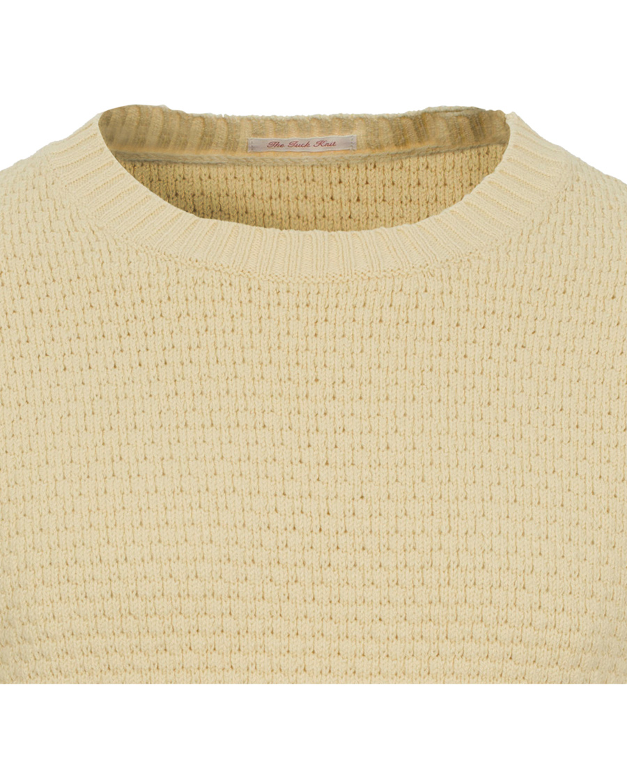 Homme | Pulls Et Tricots | GANT Rugger | The Tuck Knit Sweater Cream