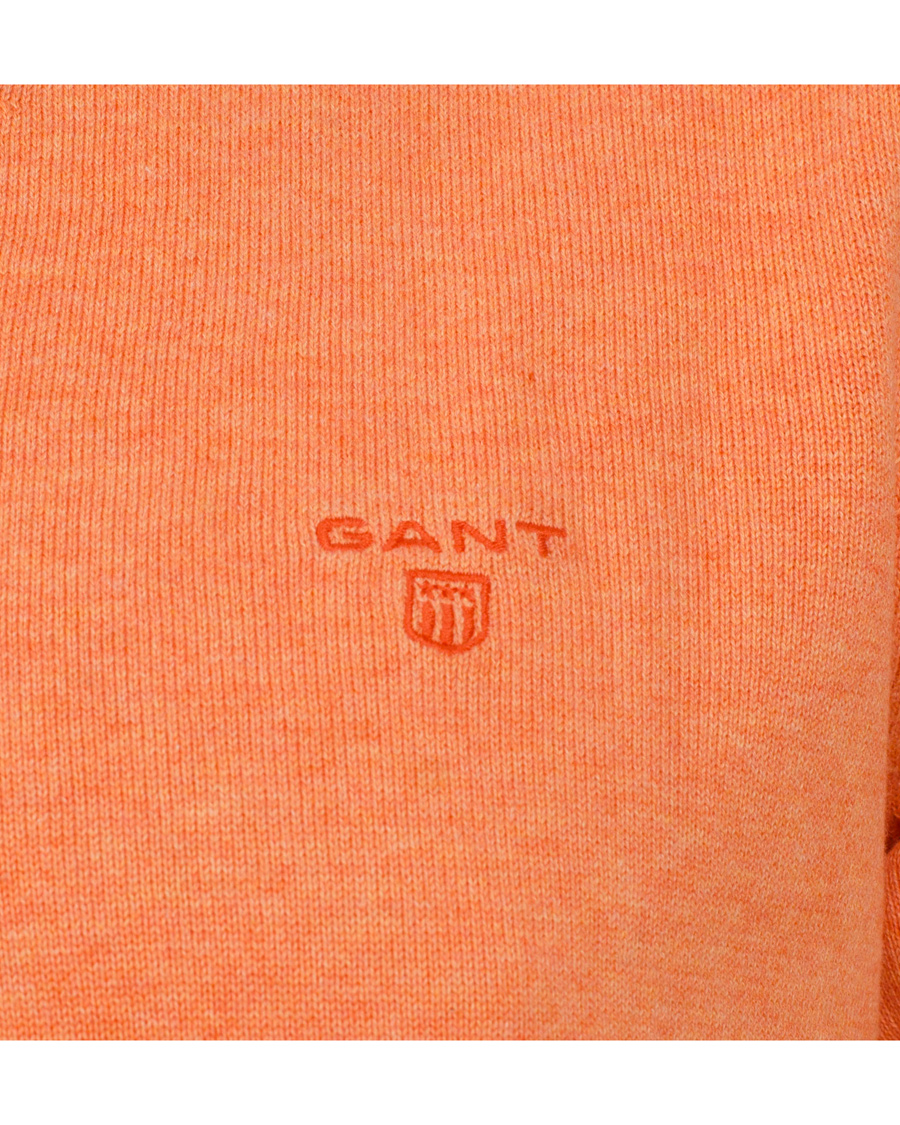 Homme | Pulls Et Tricots | GANT | Light Weight Cotton V-Neck Pullover Carrot Melange
