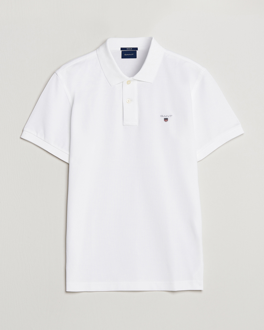 Homme | Polos | GANT | The Original Polo White