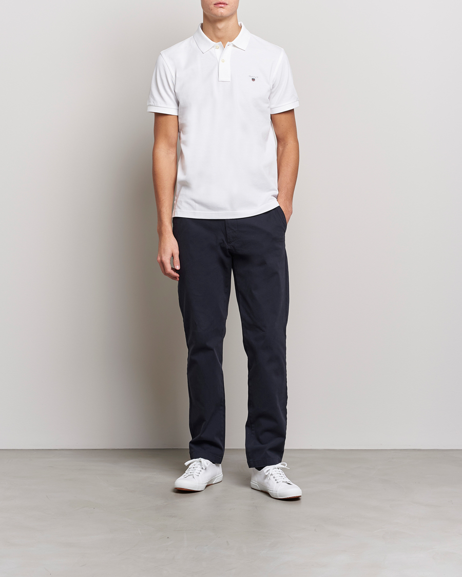 Homme | Polos | GANT | The Original Polo White