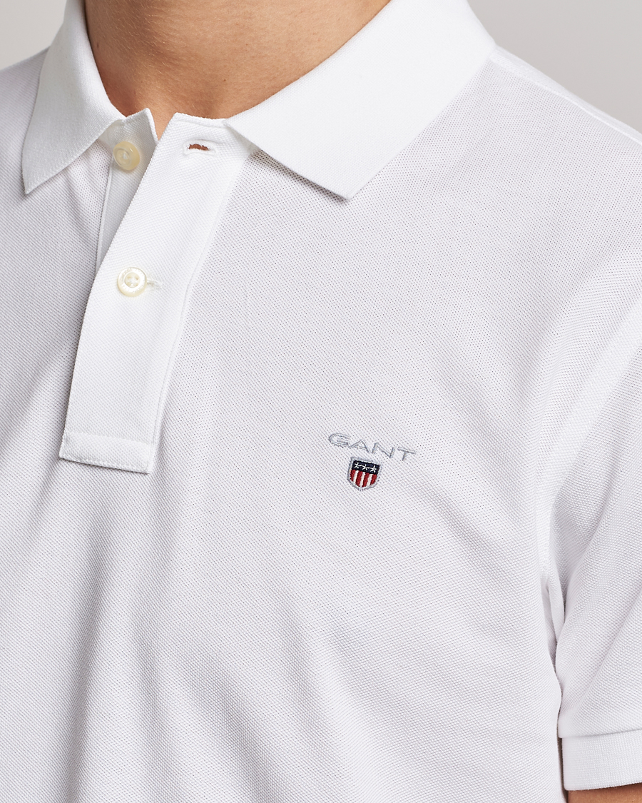 Homme | Polos | GANT | The Original Polo White