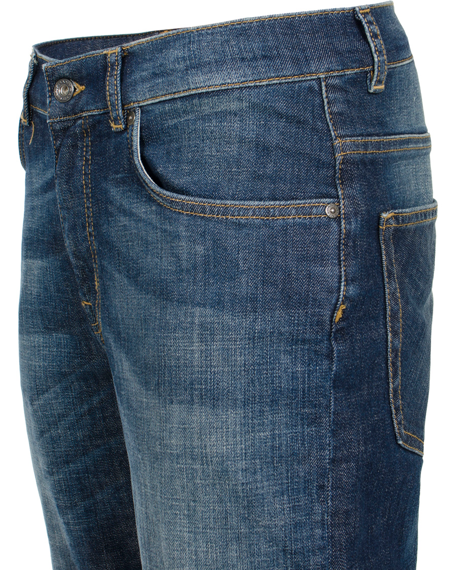 Homme | Jeans | GANT | Knight Stretch Jean Tyler Fit Mid Blue Worn in