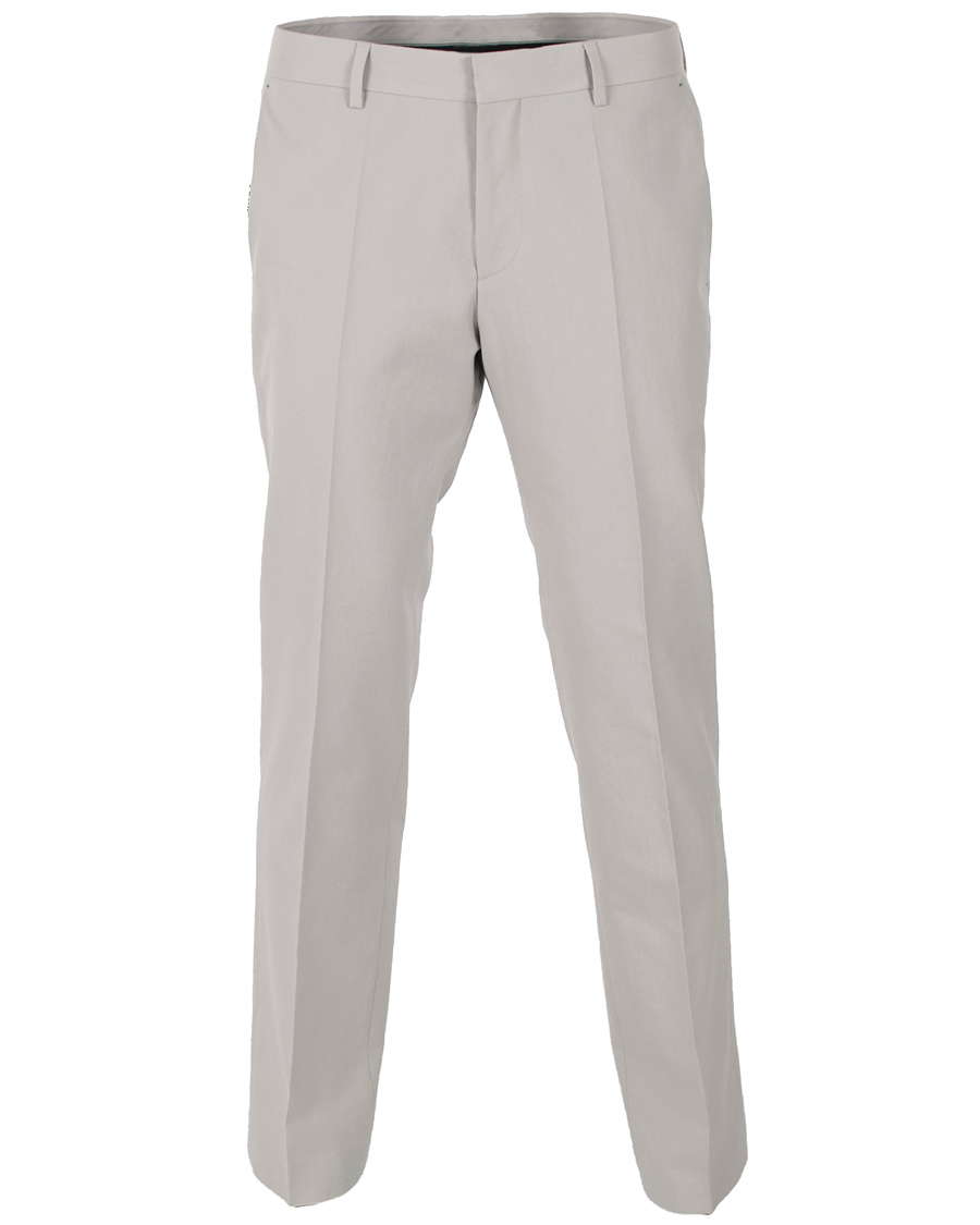 Homme | Pantalons | BOSS BLACK | BOSS Genesis 2 Cotton Stretch Trouser Silver