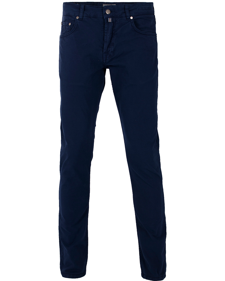 Homme | Jeans | Morris | James Canvas 5-Pocket Royal Blue